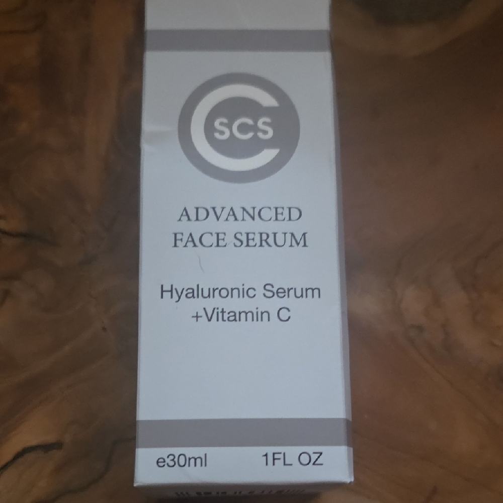Advanced Face Serum — Hyaluronic + Vitamin C (White)